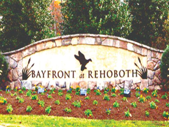 Bayfront at rehoboth Neighborhood-lewes-de-entrance